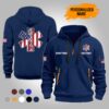 Personalized Name EMS 2D Quarter Zip Hoodie CT324