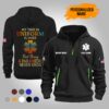 Personalized Name EMS 3D Quarter Zip Hoodie CT325