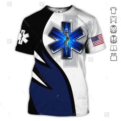 EMS 3D All Over Printed Clothes NT07