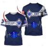 Personalized Name And Department EMT 3D All Over Printed Clothes DT999