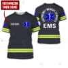 Personalized Name EMS 3D All Over Printed Clothes CM735
