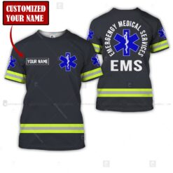 Personalized Name EMS 3D All Over Printed Clothes CM735