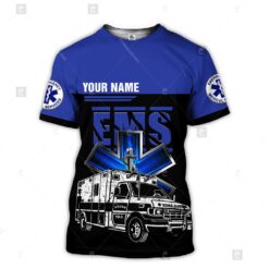 Personalized Name EMS 3D All Over Printed Clothes CM88