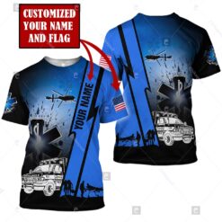 Personalized Name EMS 3D All Over Printed Clothes DT122
