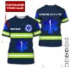 Personalized Name EMT 3D All Over Printed Clothes NT89