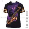 Personalized Name Jazz Music 3D All Over Printed Clothes NT496